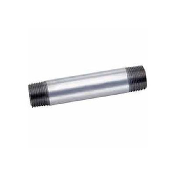 Anvil 1/2 In X 5 In Galvanized Steel Pipe Nipple 150 PSI Lead Free 831016001